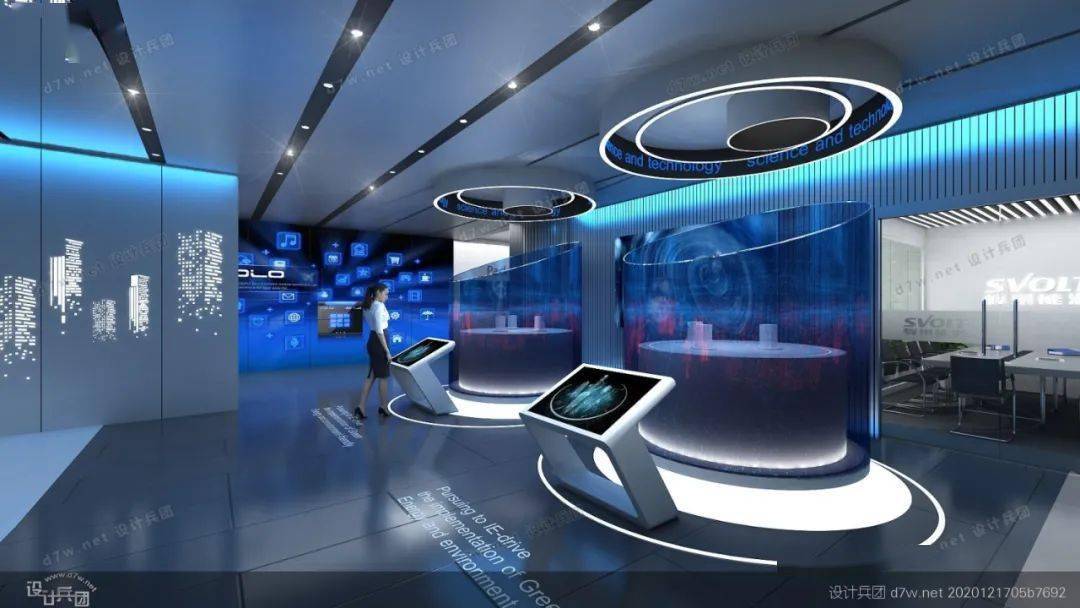 未来10套科技感展厅模型推荐