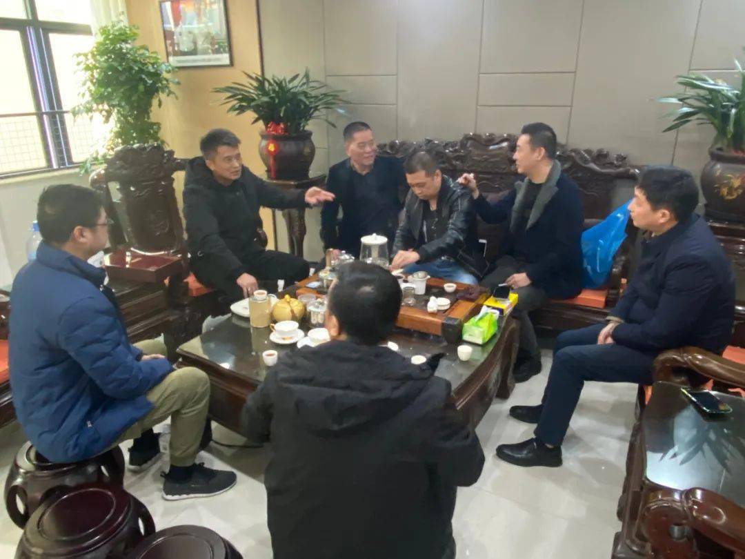 副主任姜帆等一行莅临厦门市石狮商会会长黄朝阳企业万佳国际酒店集团