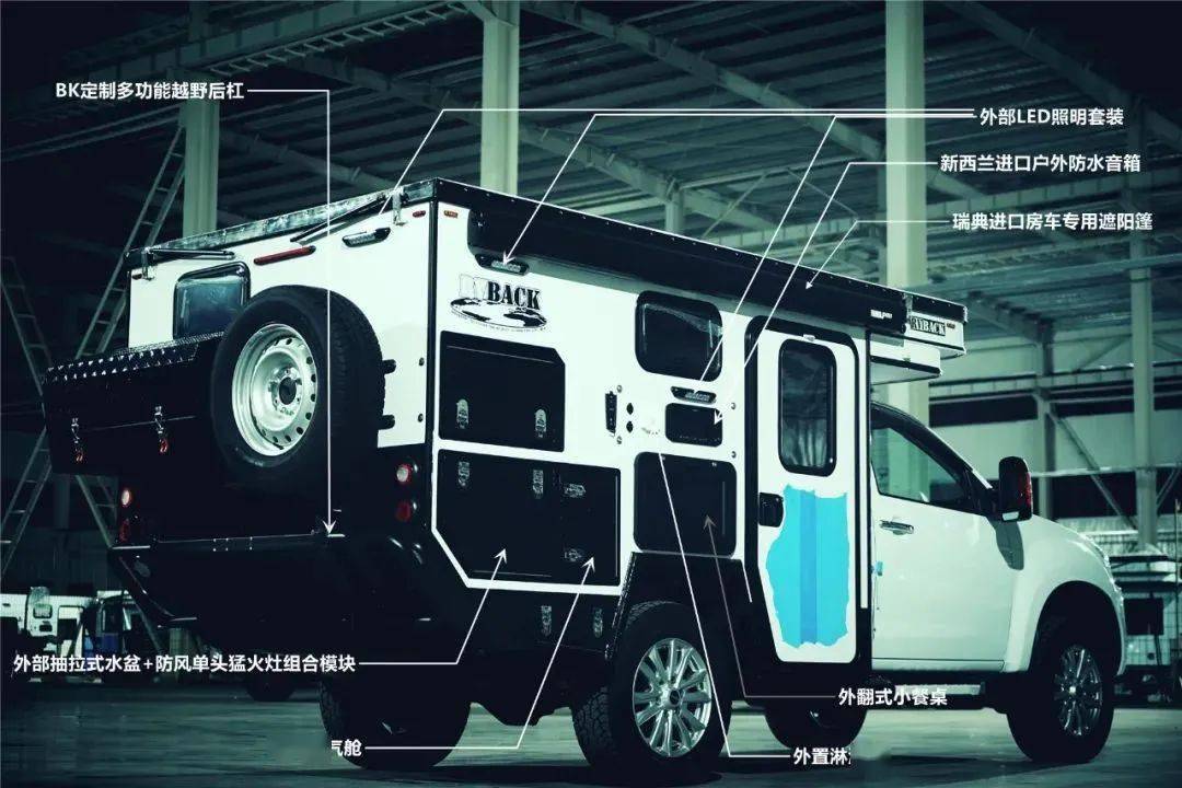超详解 · 佰客越野房车 国六五十铃 rvback-expedition 麦卡 · 远征