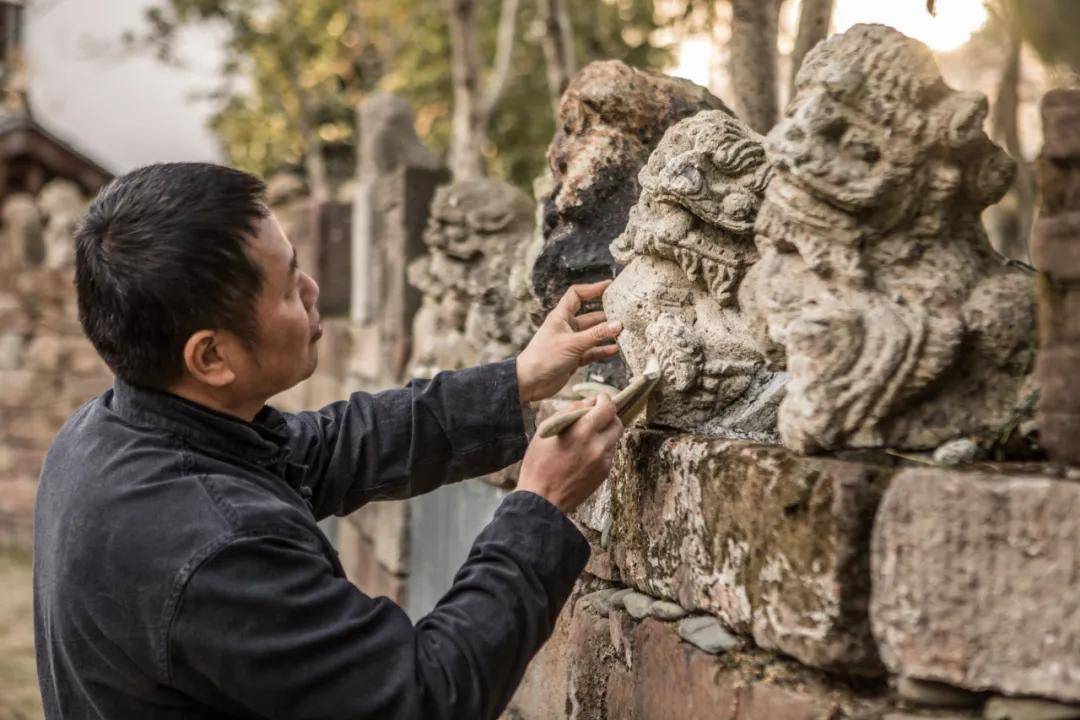 走进"慰颜石雕",重拾被遗忘的传奇_徽州