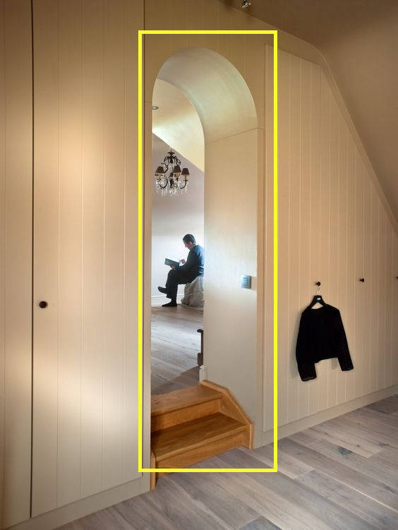 衣帽间做个弧形门洞高颜值不说绝对是家中一道靓丽的风景线