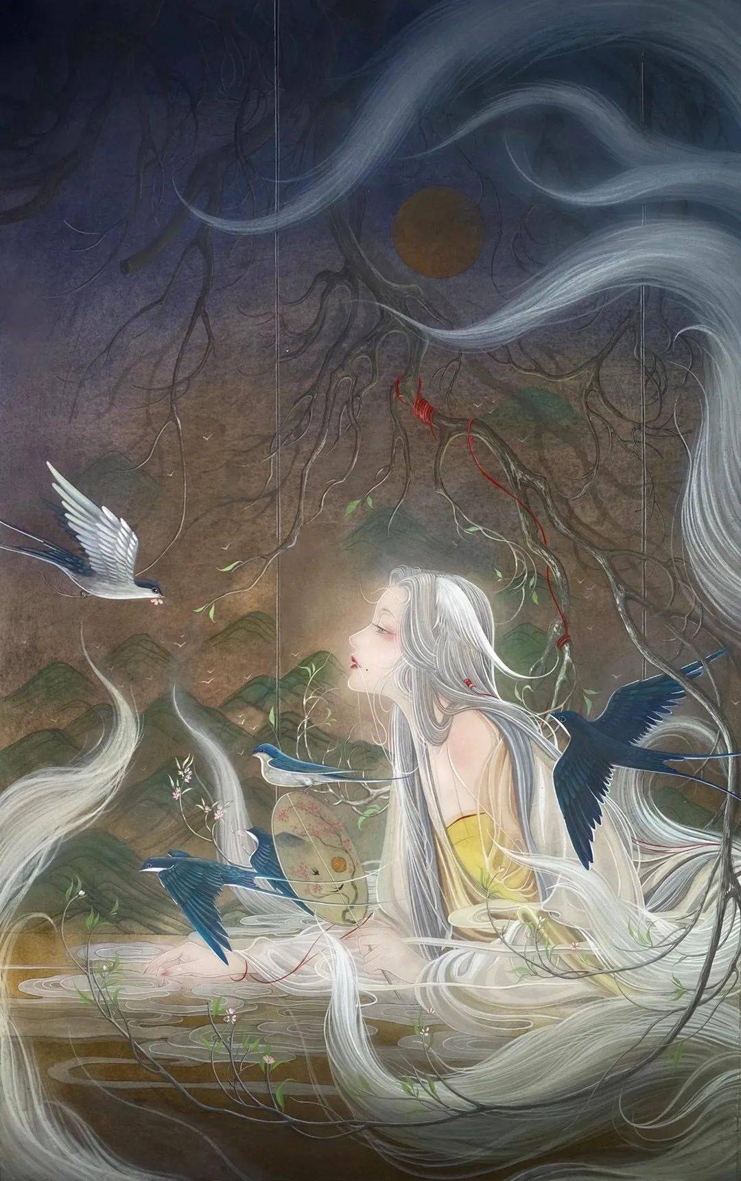 画皮难画骨,一提笔就成仙,看了她笔下的女妖,才知道什么叫英雄难过美人关。-搜狐大视野-搜狐新闻