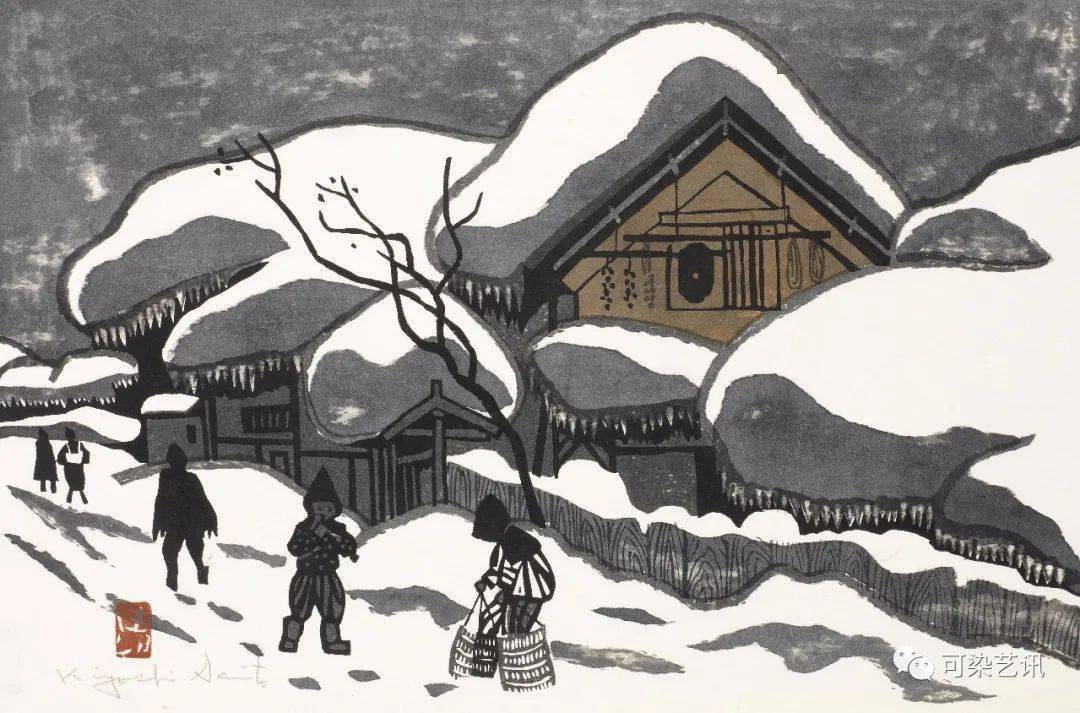 欣赏日本画家斋藤清作品集