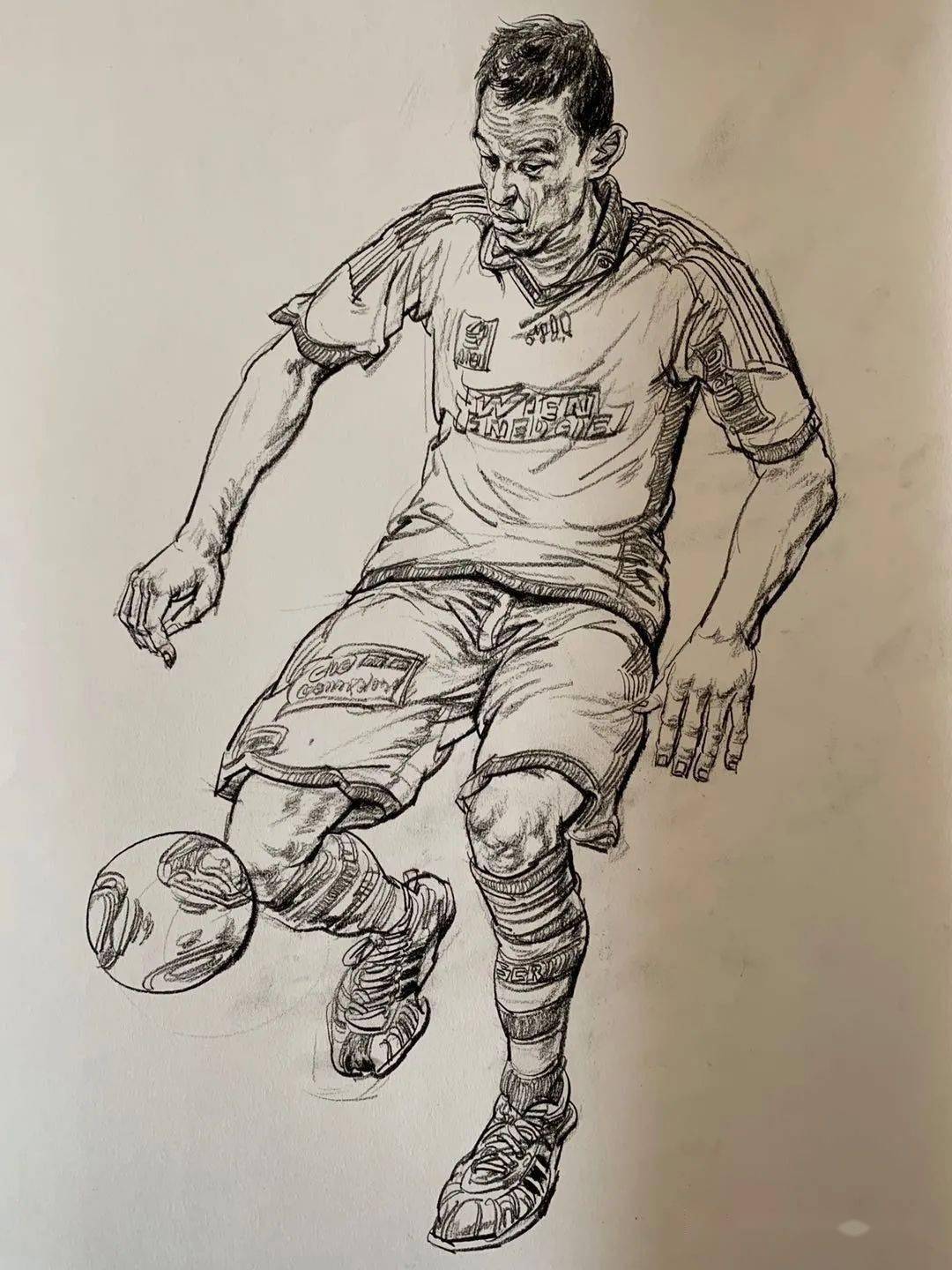 写意与神韵并存 王朋飞 近作 赏析_速写