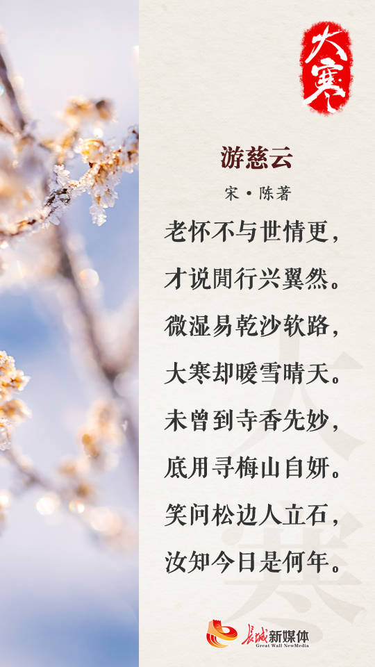 大寒诗节丨岁末将至 愿温暖如初-搜狐大视野-搜狐新闻