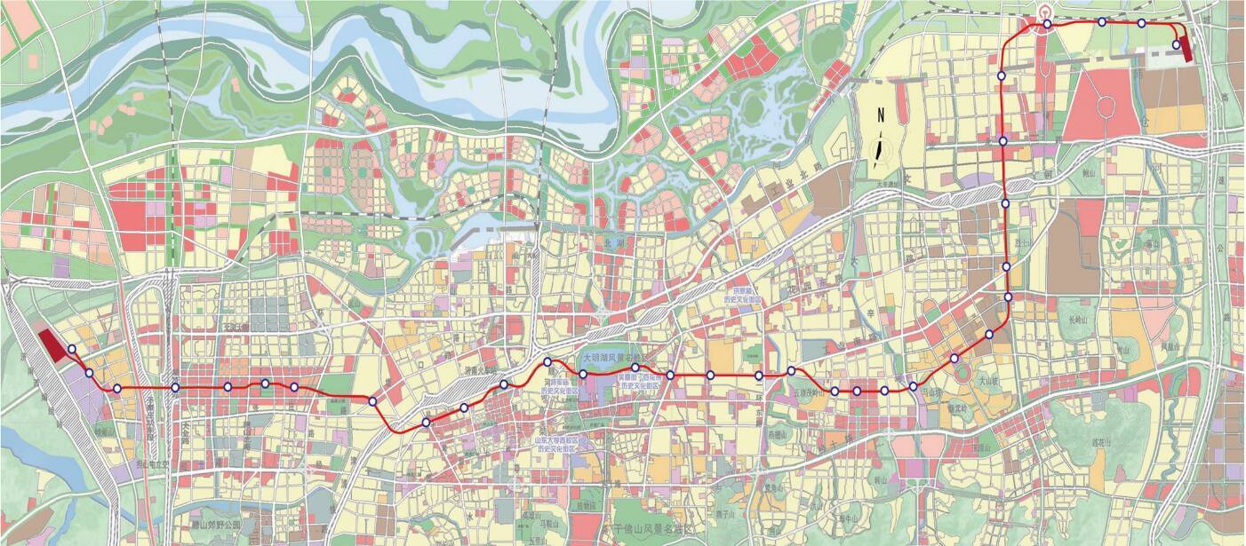 濟南地鐵6號線來了東西向貫穿6個區連接3大火車站