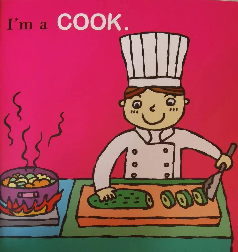 im cook. 我是一名廚師.