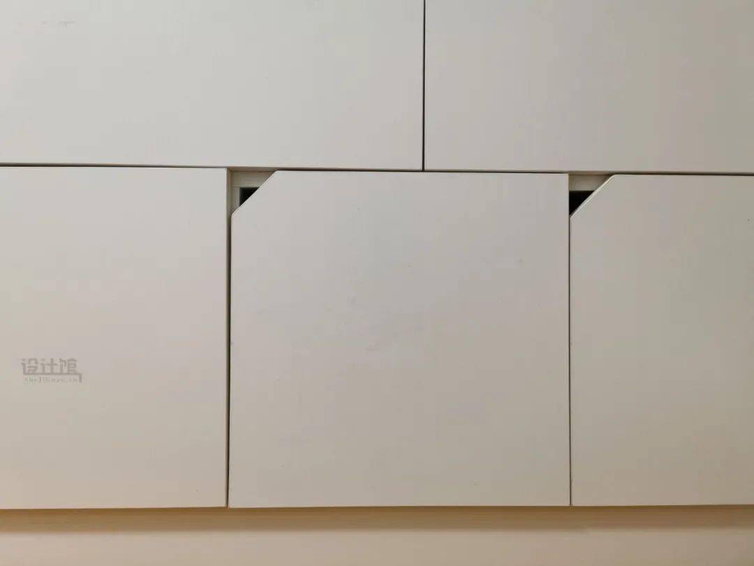 无拉手柜门看上去更加高大尚那么怎么开门呢