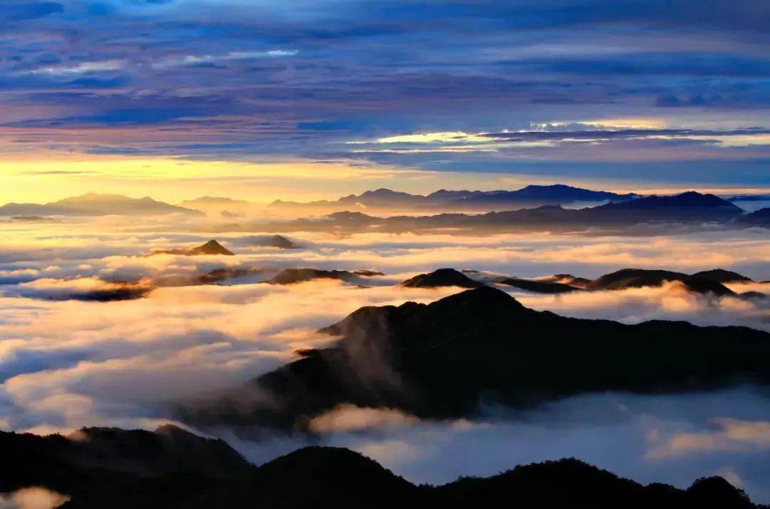 "云海日出" 和"梅岙夜月"都是百山祖的一绝妙胜境.