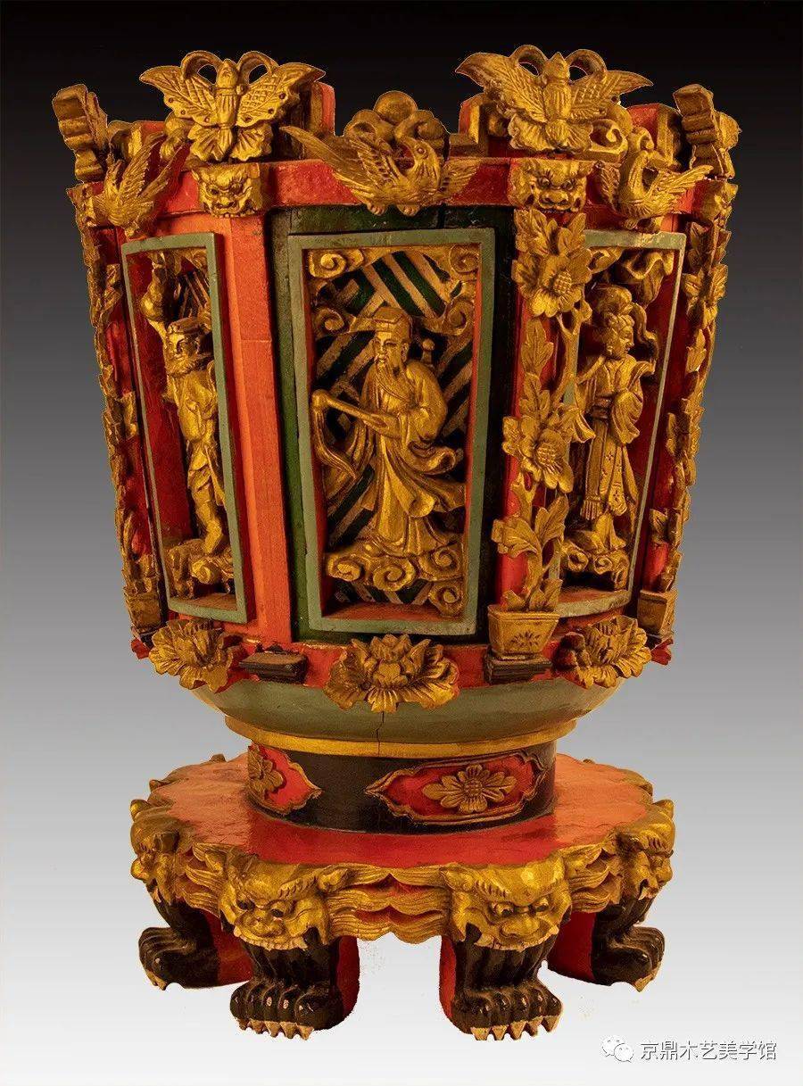 潮州金漆木雕 | 宣爐罩