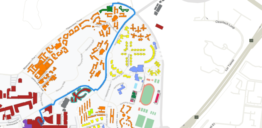 南洋理工大学校园导航系统正式上线_地图
