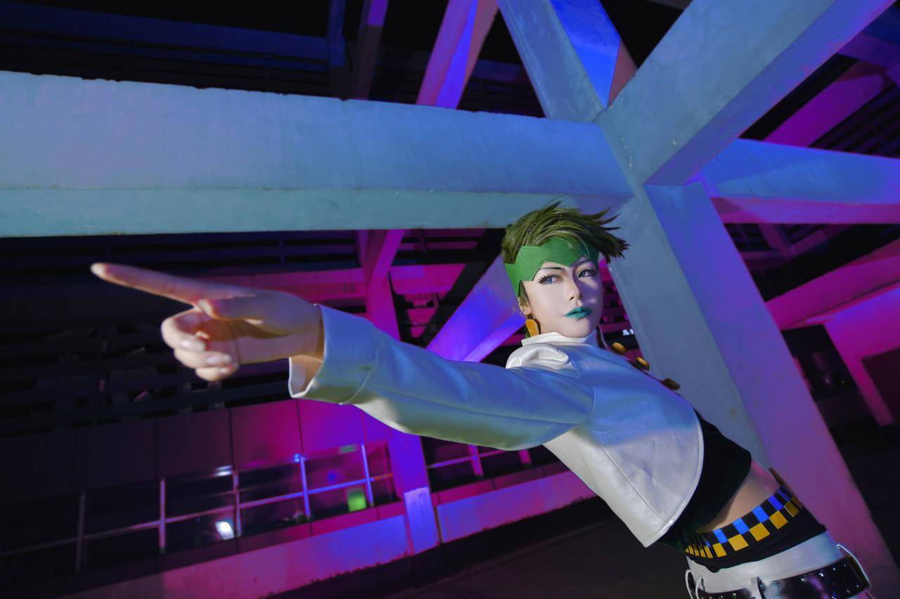 jojo的奇妙冒险 岸边露伴cosplay