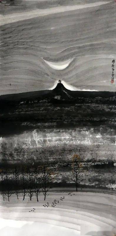 平中见奇 沉静幽逸——山水画家高雪涛先生参展"绚丽多彩贺新年"全国