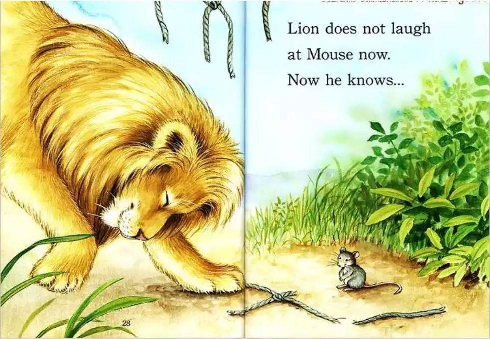 英文有声绘本thelionandthemouse版本二