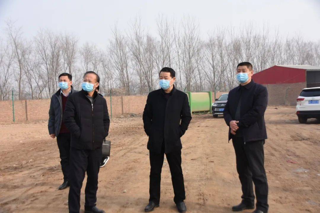 县委书记李行军对我县城市建设和道路交通建设工作进行调研