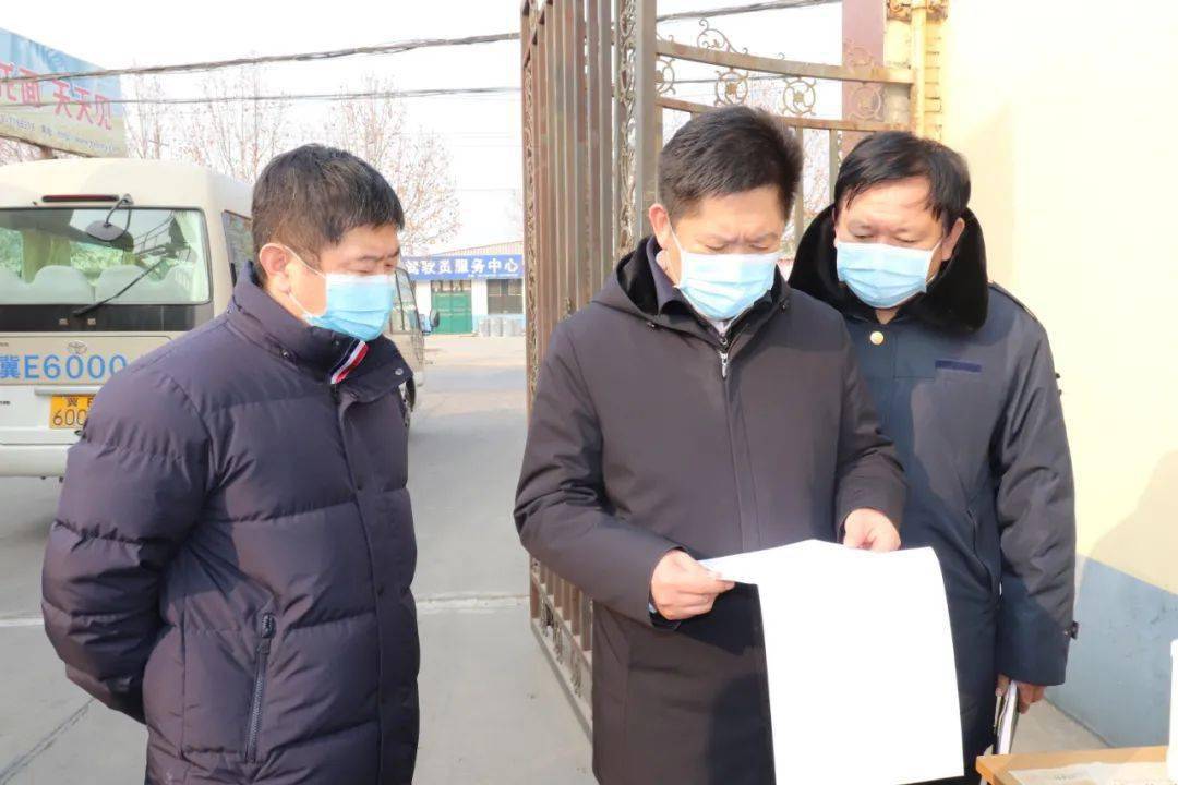 张士民督导检查疫情防控工作