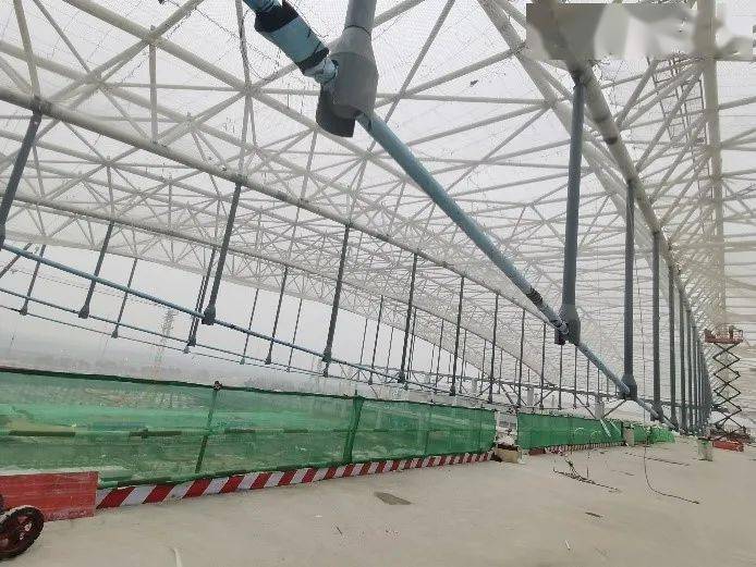 国内会展建筑最大跨度弦支桁架工程|合肥滨湖国际会展中心二期首榀