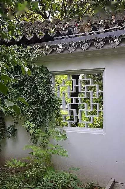 300款最美中式庭院,景墙,花窗,铺装,这里应有尽有
