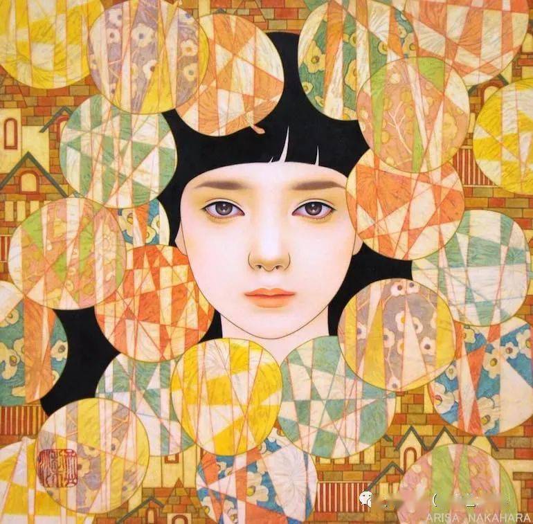 东京艺术大学美术研究科日本画硕士毕业生 —— 日本工笔重彩女画家