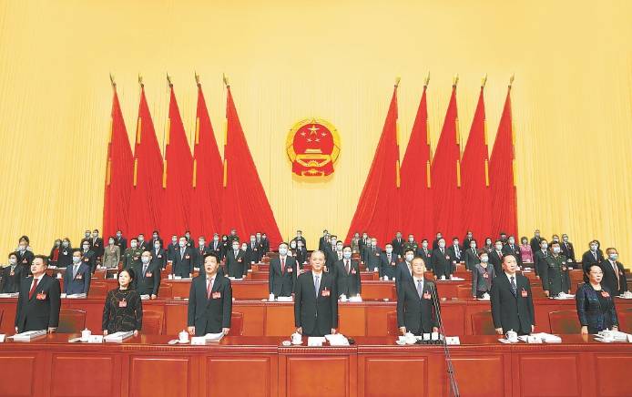 北京市十五届人大四次会议隆重开幕 李伟主持 陈吉宁作报告 蔡奇吉林