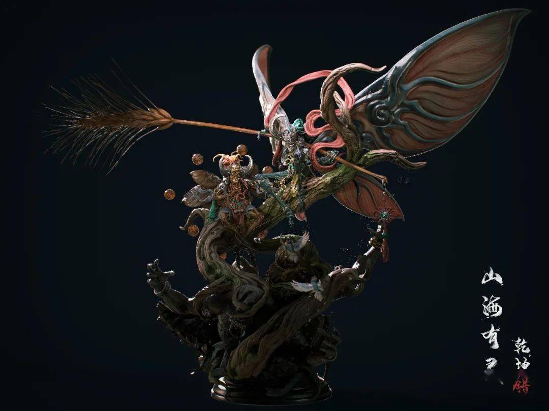 g站id:老西医山海有灵·乾坤错专业组角色模型g站id:狩野千浤镜·泉