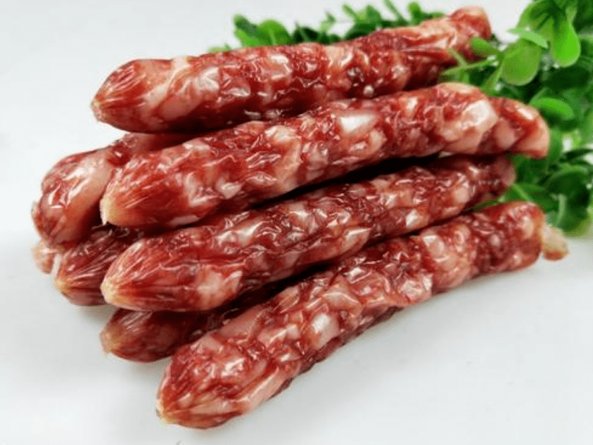 多做1步,口感好,放1年还香!_香肠