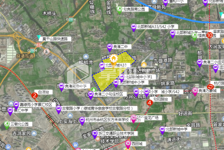 杭州勾庄银泰城规划图片