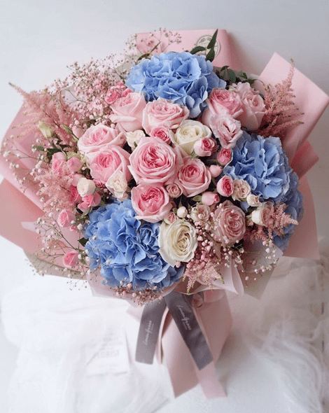 你见过绣球的美吗这一份超美绣球花束图集送给你