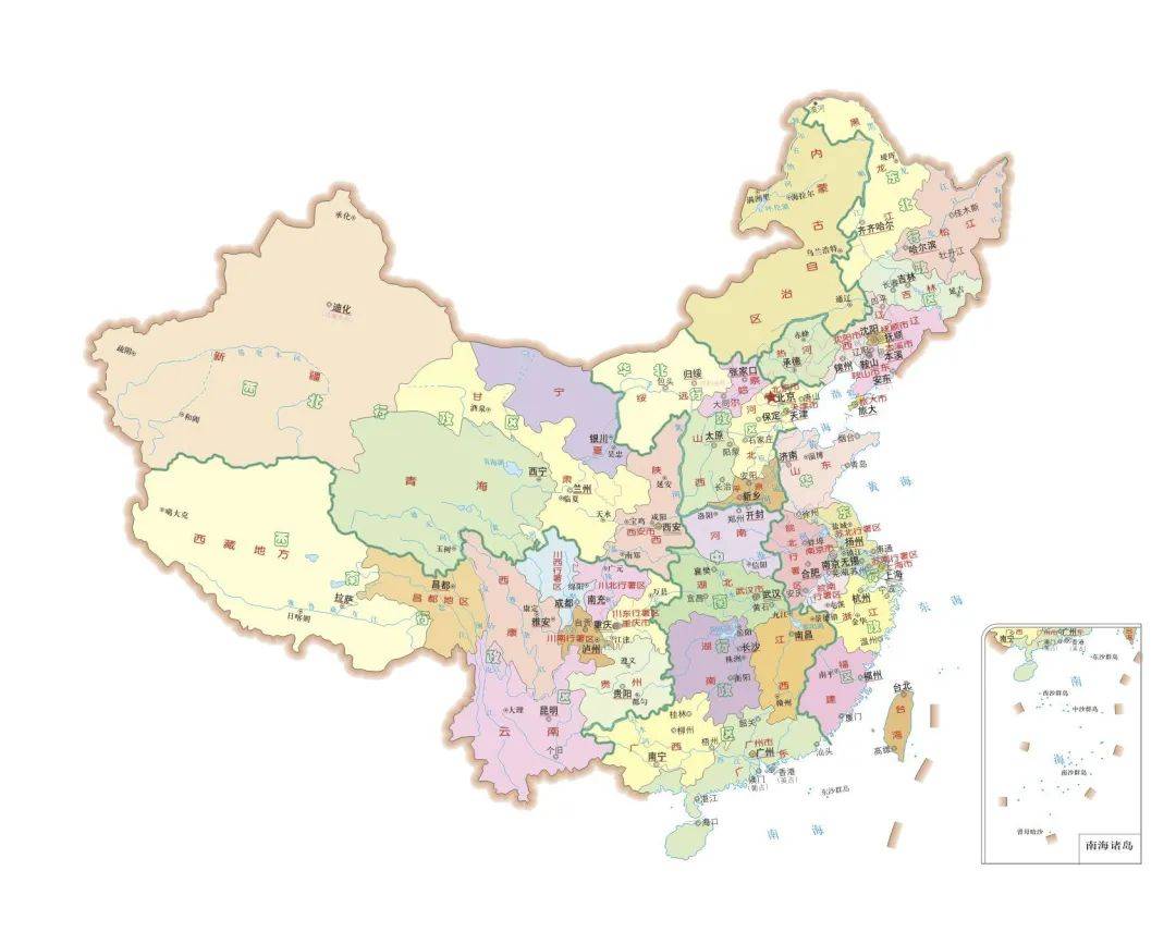 从50个省级行政区减少到34个,建国以来行政区划变化有多大?_中国