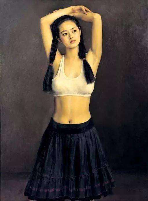 杨飞云油画人物