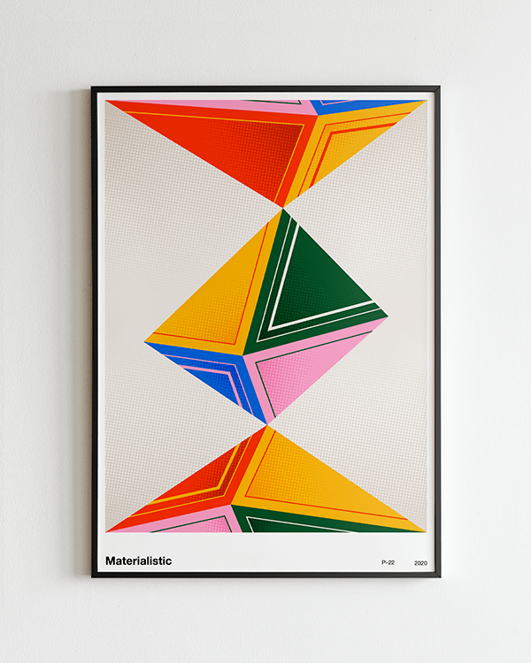 这位荷兰设计师擅长对比色和基本形状的设计应用