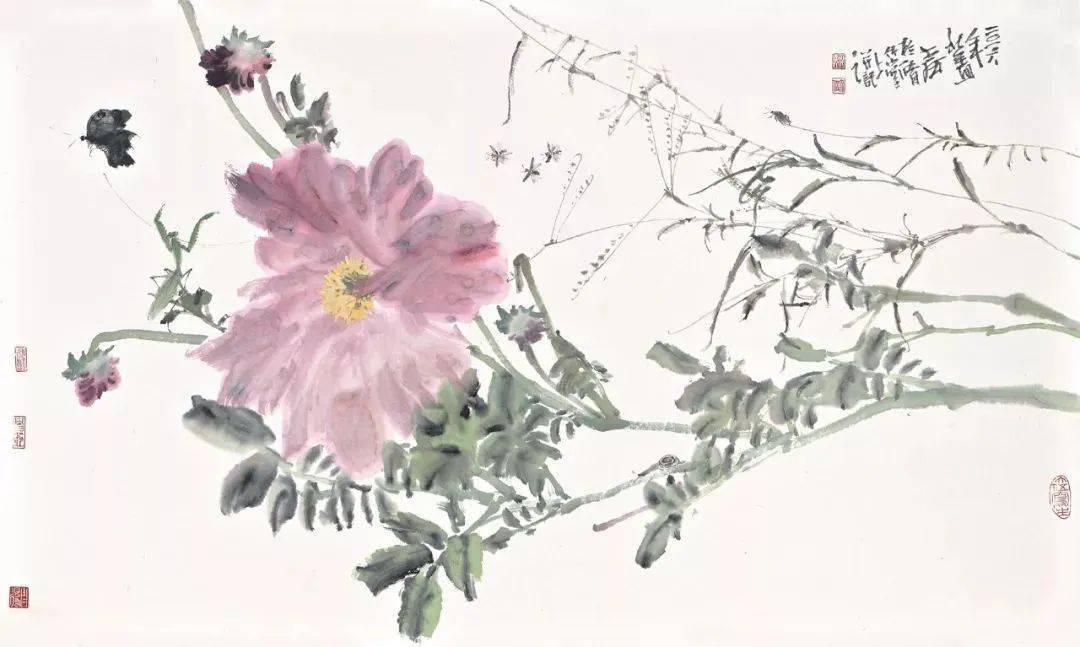 姚大伍的花鸟画富贵之气与野逸之格