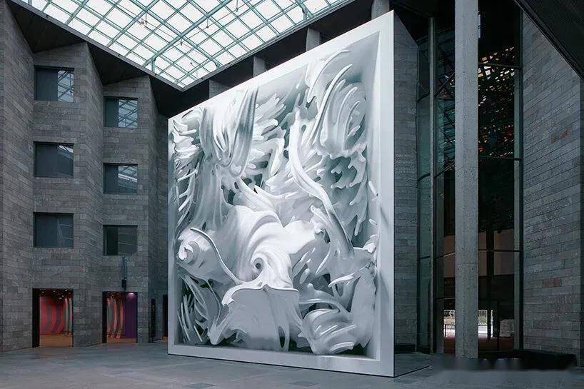 计算机算法生成的量子记忆数据雕塑的魅力