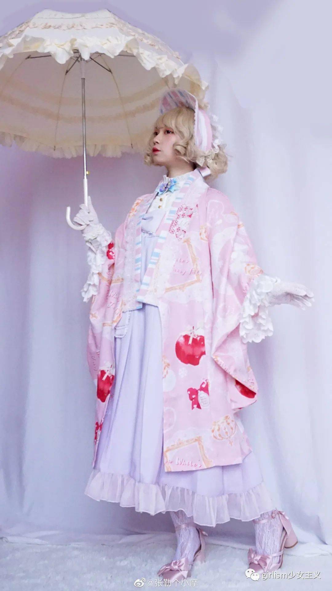 和风lolita她们穿出了和风的优雅与可爱