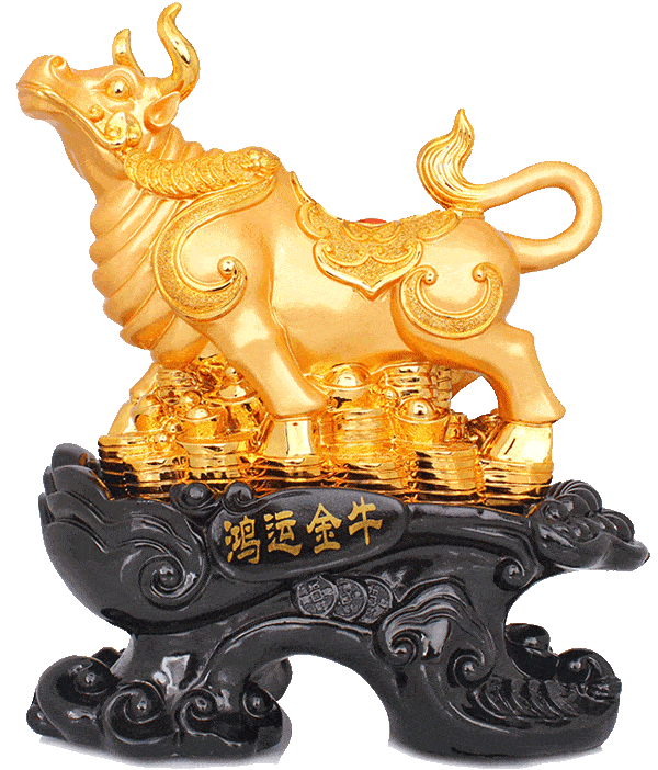 今天腊月十八送你18金牛图愿你2021牛来运转牛气冲天