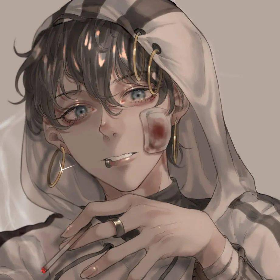 微信头像周杰伦动漫男头