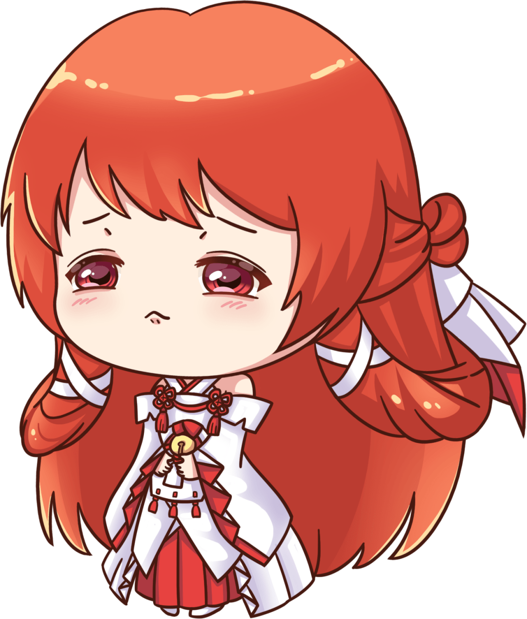 送公仔不会吧绘梨衣竟用这样的表情迎新春