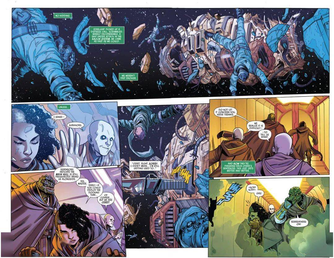 漫画 星球大战 共和国巅峰 第2集预览图公布 绝地