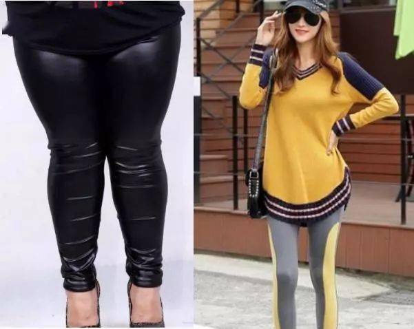 腿粗女人穿打底裤掌握3大显瘦技巧拒绝俗气时髦秀腿长