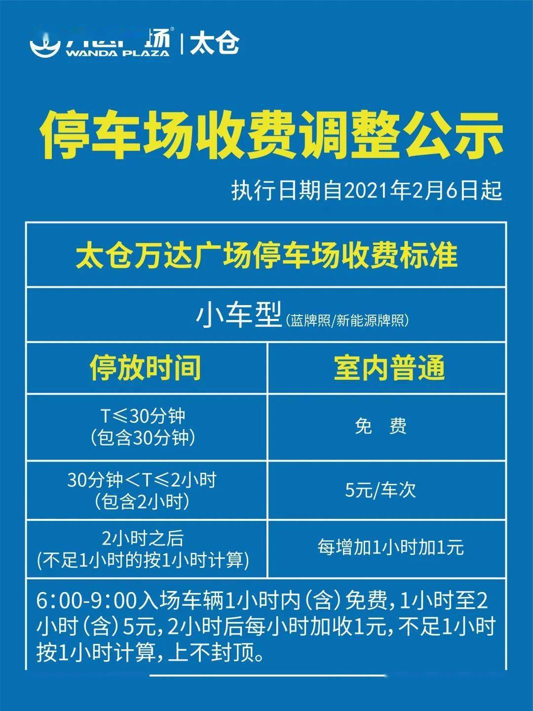 緩解周邊道路擁堵,提供更便捷的停車環境,現將調整停車場收費時段標準