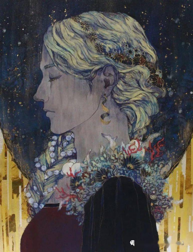 毕业于东京艺术大学美术研究科日本画专业岛田沙菜美