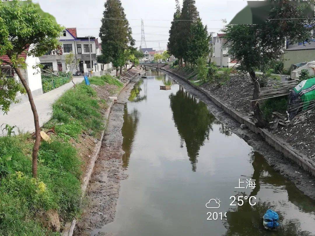 村级所属区域:海湾镇整治前整治后齐贤大庆河河道等级:区级镇管所属