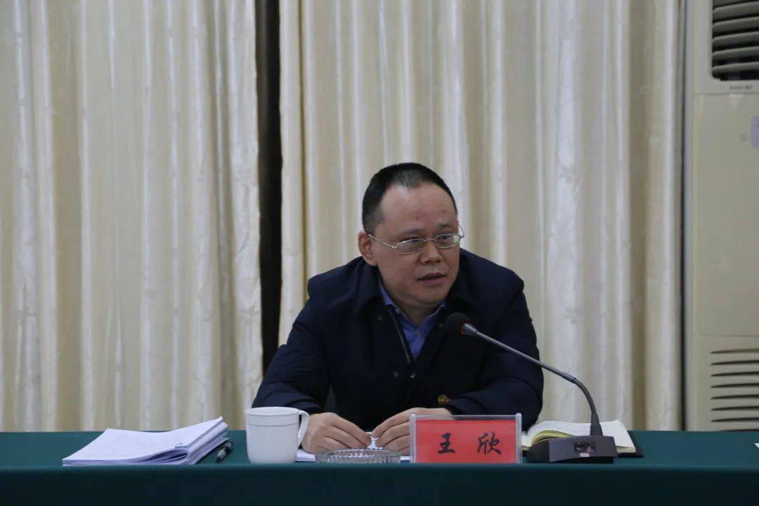 班子及班子成员对照检查和检视剖析后,王欣同志对本次民主生活会进行