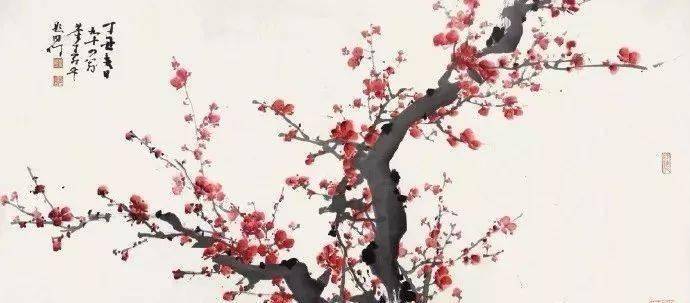 董寿平画梅花_搜狐网