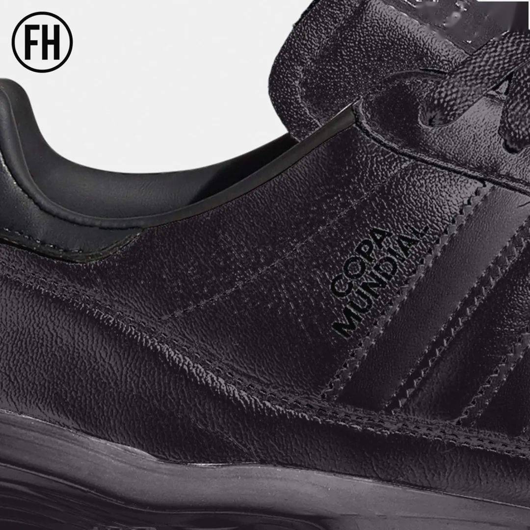全黑配色adidascopamundial21足球鞋曝光