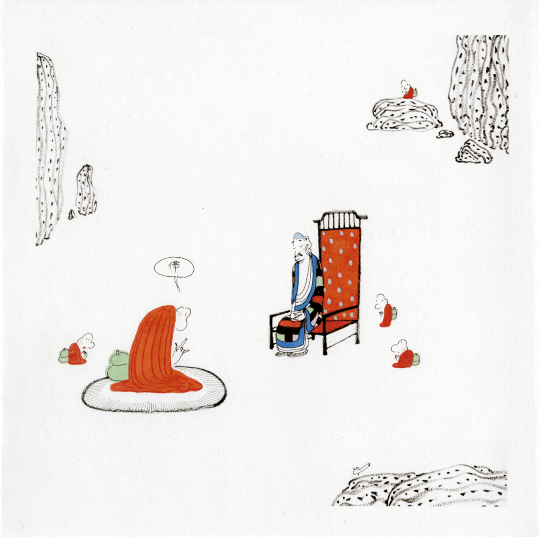 从禅意漫画到少林寺画僧!蔡志忠皈依佛门之后.