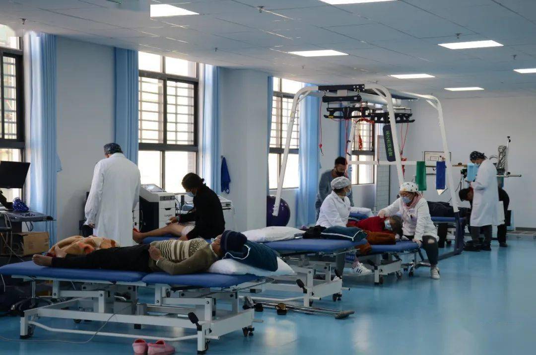 康复医学科成立于去年6月,集现代康复与传统康复为一体,就科室规模