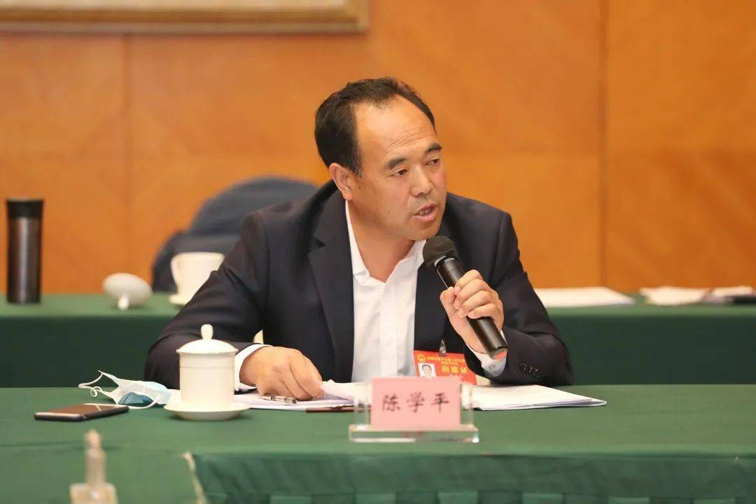 12"异地安置到邛的羌族群众,陈学平代表对于生态惠民示范工程感触很深