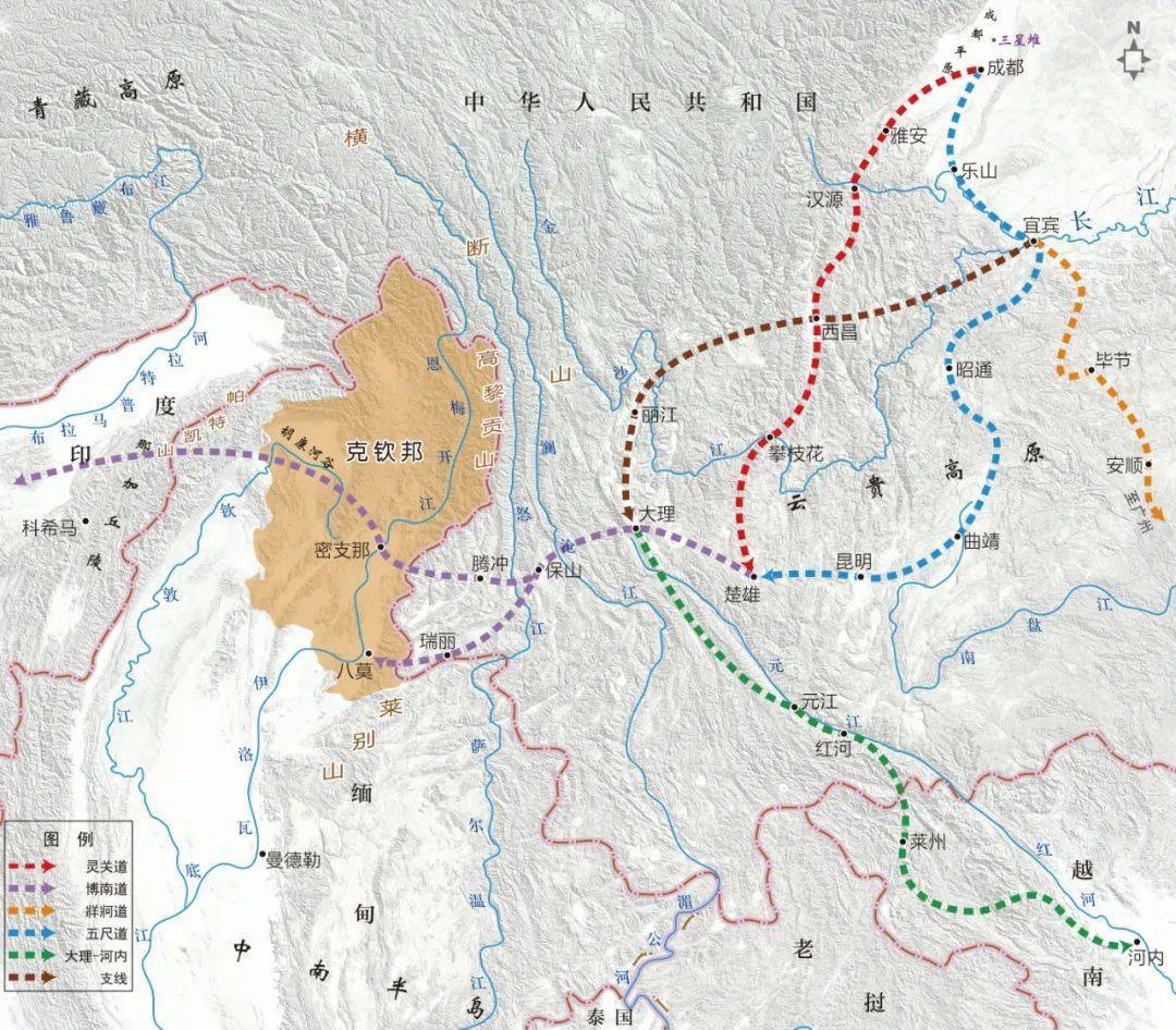 克钦邦位于缅甸的北部,与掸邦一样,同中国的云南省接壤