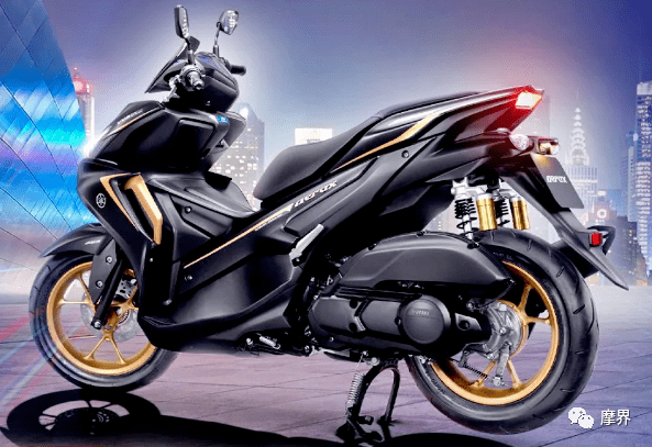 雅马哈发布新款aerox155踏板